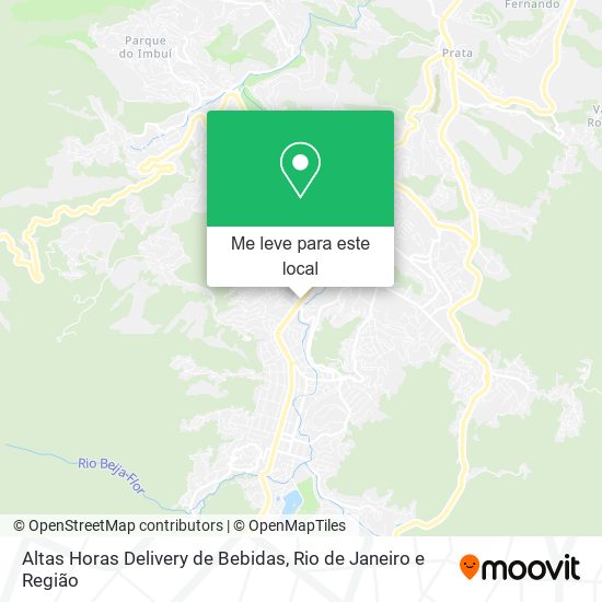 Altas Horas Delivery de Bebidas mapa