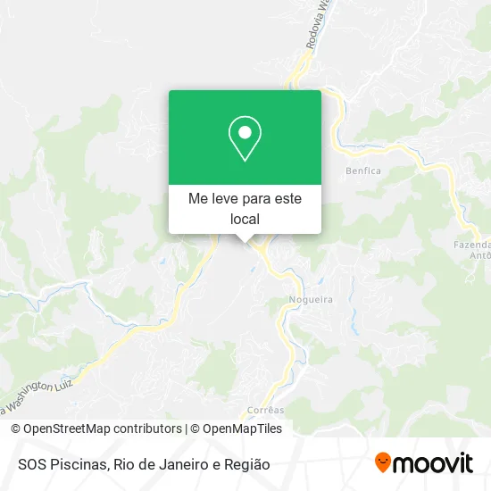SOS Piscinas mapa