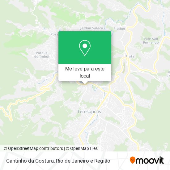 Cantinho da Costura mapa