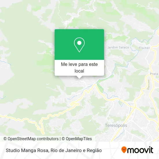 Studio Manga Rosa mapa