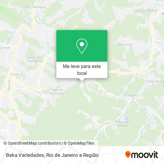 Beka Variedades mapa