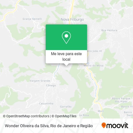 Wonder Oliveira da Silva mapa