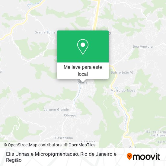 Elis Unhas e Micropigmentacao mapa