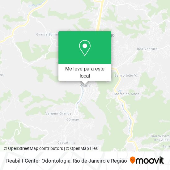 Reabilit Center Odontologia mapa