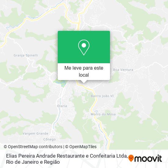Elias Pereira Andrade Restaurante e Confeitaria Ltda mapa