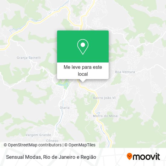 Sensual Modas mapa