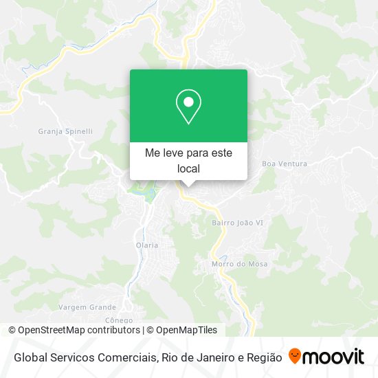 Global Servicos Comerciais mapa