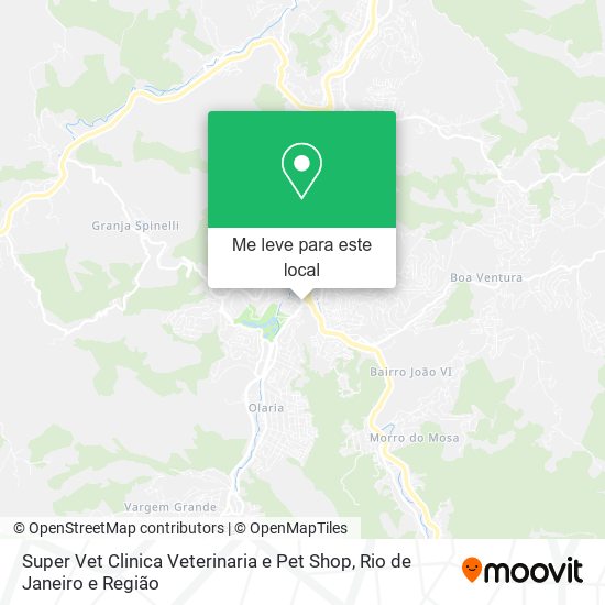 Super Vet Clinica Veterinaria e Pet Shop mapa