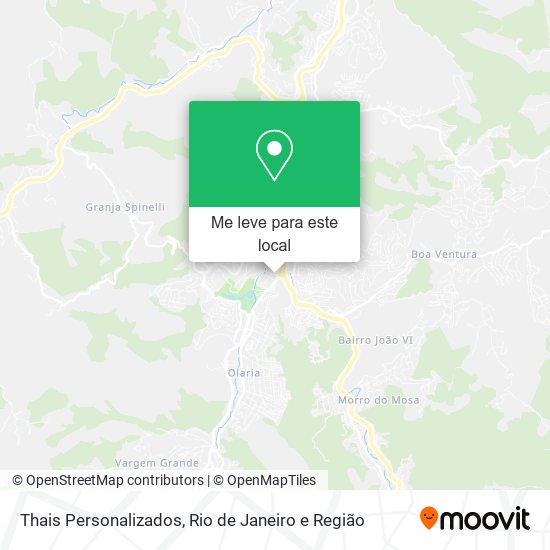 Thais Personalizados mapa