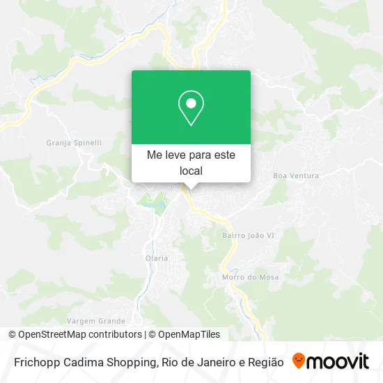 Frichopp Cadima Shopping mapa