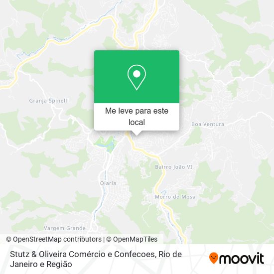 Stutz & Oliveira Comércio e Confecoes mapa