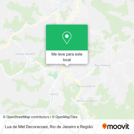 Lua de Mel Decoracoes mapa