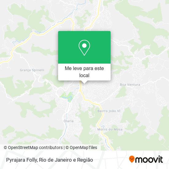 Pyrajara Folly mapa
