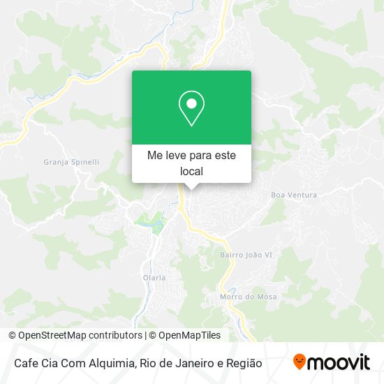 Cafe Cia Com Alquimia mapa
