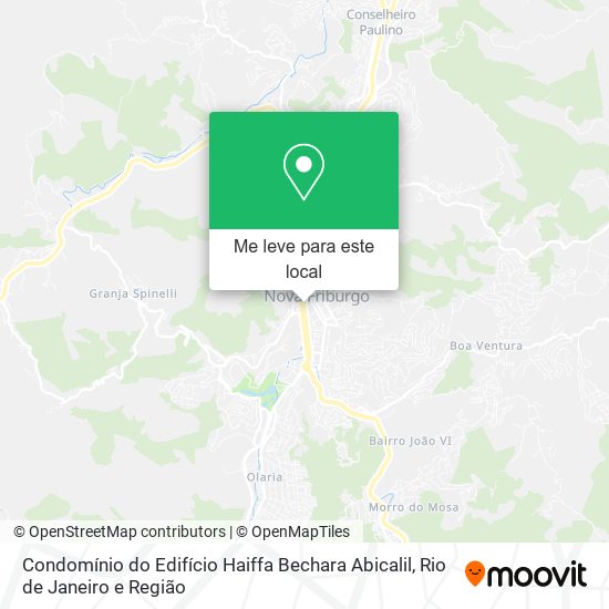 Condomínio do Edifício Haiffa Bechara Abicalil mapa