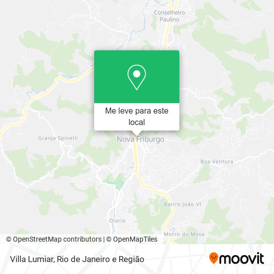 Villa Lumiar mapa