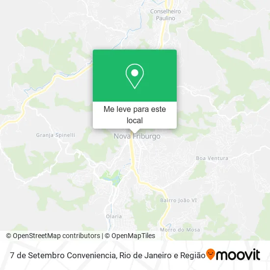 7 de Setembro Conveniencia mapa