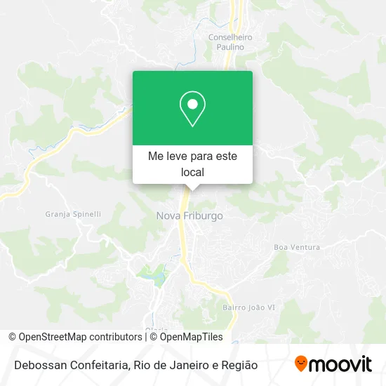 Debossan Confeitaria mapa