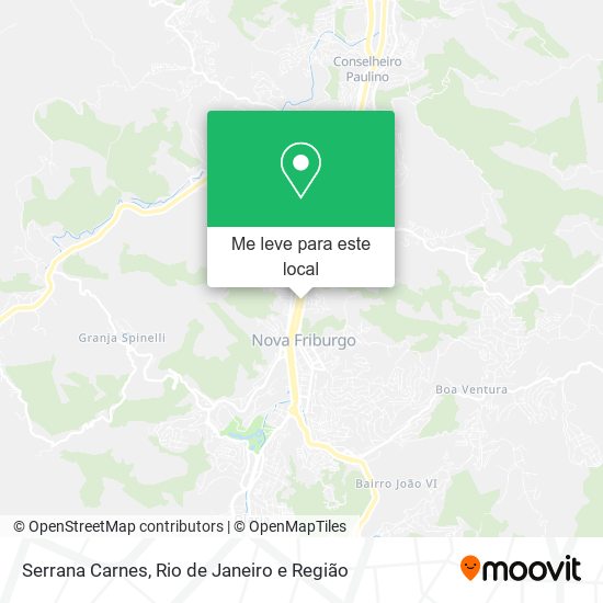 Serrana Carnes mapa