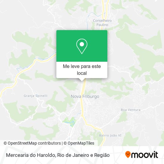 Mercearia do Haroldo mapa