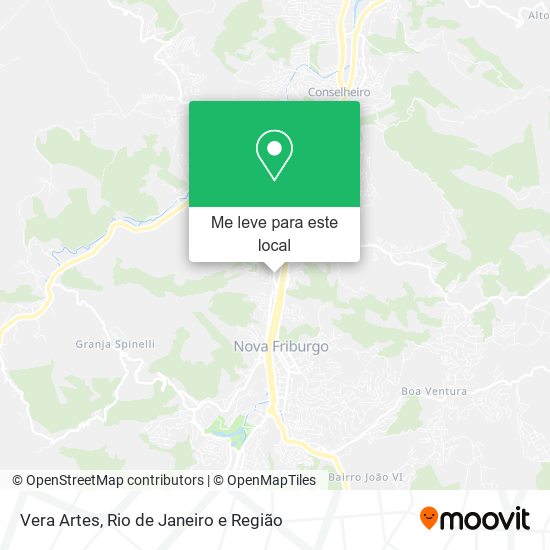 Vera Artes mapa