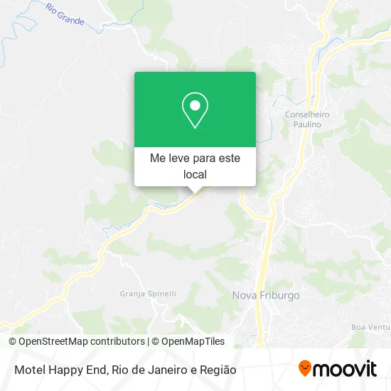 Motel Happy End mapa