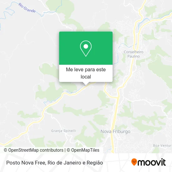 Posto Nova Free mapa