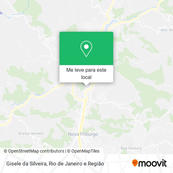 Gisele da Silveira mapa