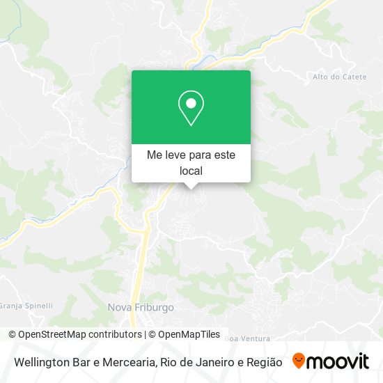 Wellington Bar e Mercearia mapa