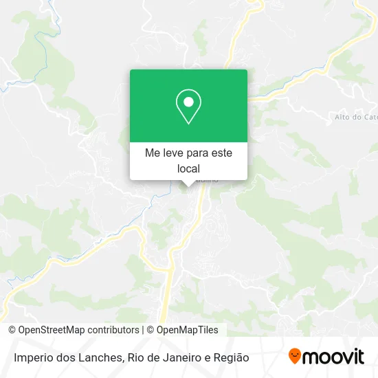 Imperio dos Lanches mapa