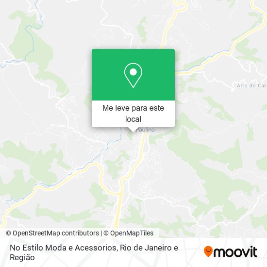 No Estilo Moda e Acessorios mapa