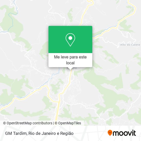 GM Tardim mapa