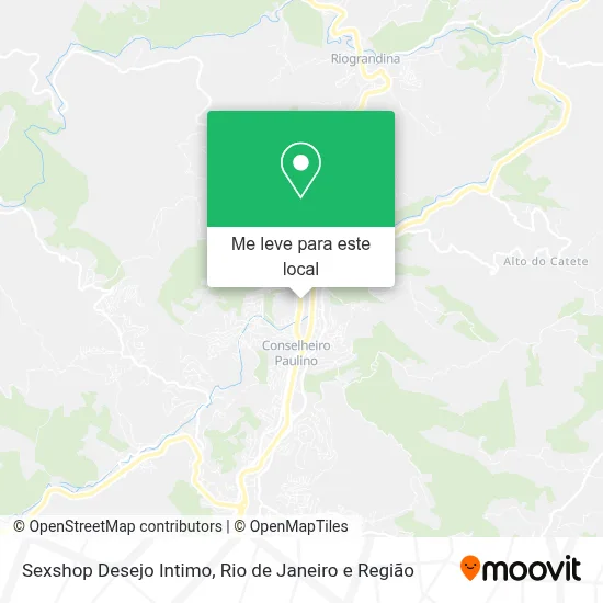 Sexshop Desejo Intimo mapa