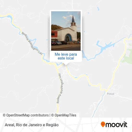 Areal mapa