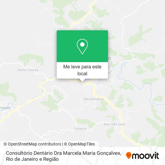 Consultório Dentário Dra Marcela Maria Gonçalves mapa