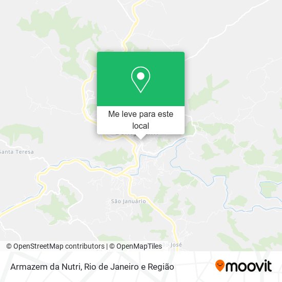 Armazem da Nutri mapa