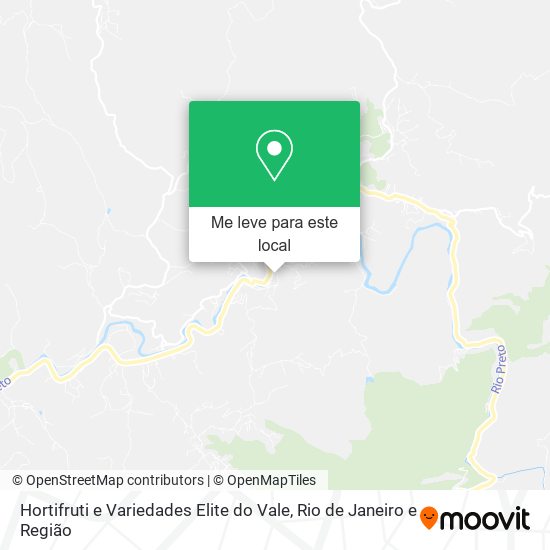 Hortifruti e Variedades Elite do Vale mapa