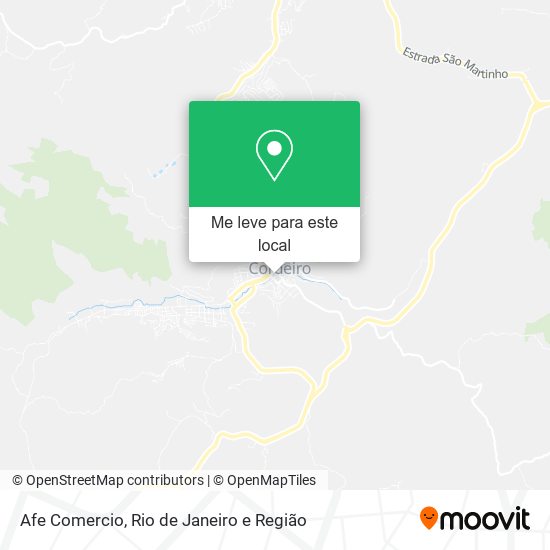 Afe Comercio mapa