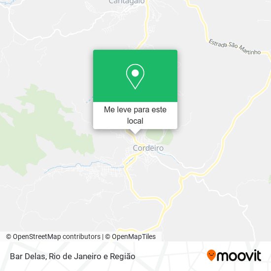 Bar Delas mapa