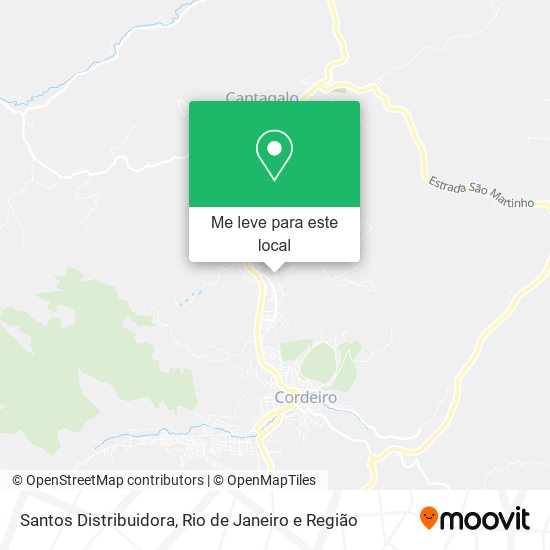 Santos Distribuidora mapa