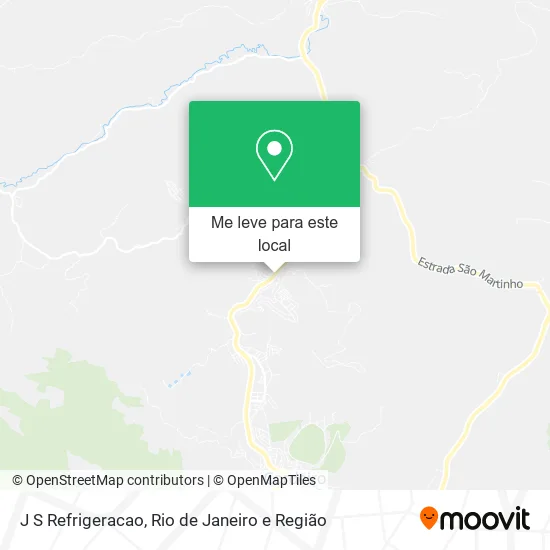 J S Refrigeracao mapa