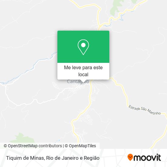 Tiquim de Minas mapa