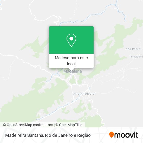 Madeireira Santana mapa