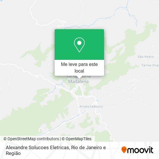 Alexandre Solucoes Eletricas mapa