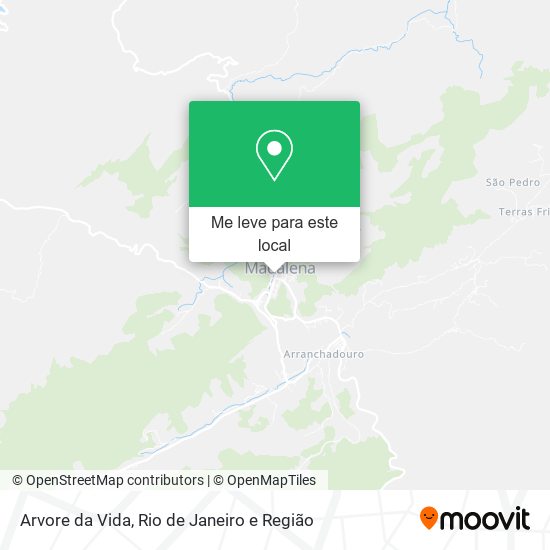 Arvore da Vida mapa