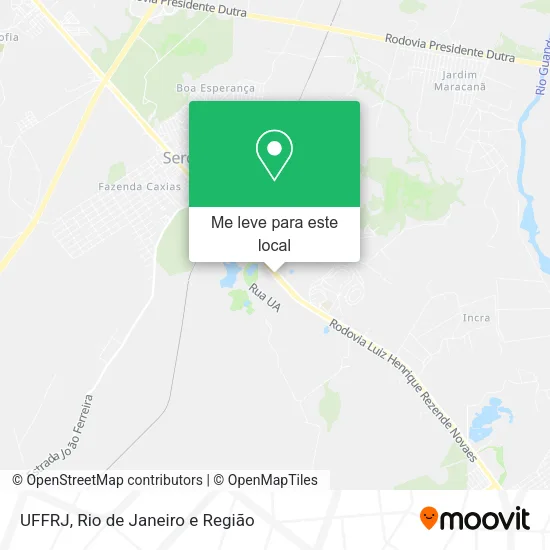 UFFRJ mapa