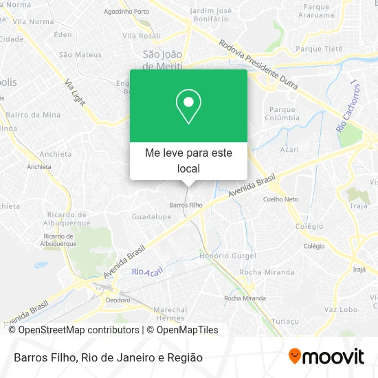 Barros Filho mapa