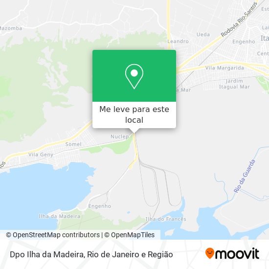 Dpo Ilha da Madeira mapa