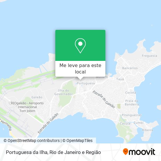 Portuguesa da Ilha mapa