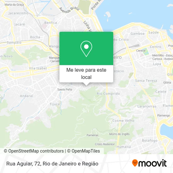 Rua Aguiar, 72 mapa